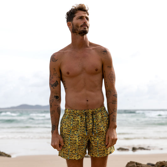 OWSS2207 GOING BANANAS SWIM SHORT BYRON BAY