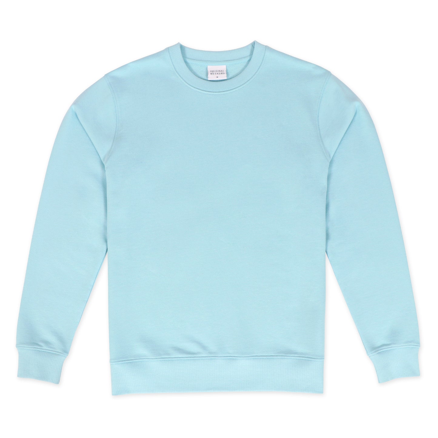 OWLW2301 ARCTIC BLUE MEN'S ORGANIC COTTON SWEATSHIRT
