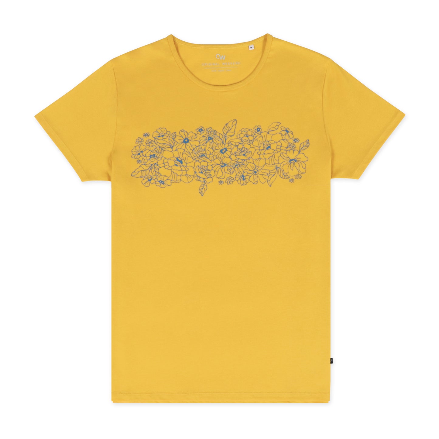 OWTS2204 MELLOW FIELD PRINT MEN'S ORGANIC COTTON T-SHIRT