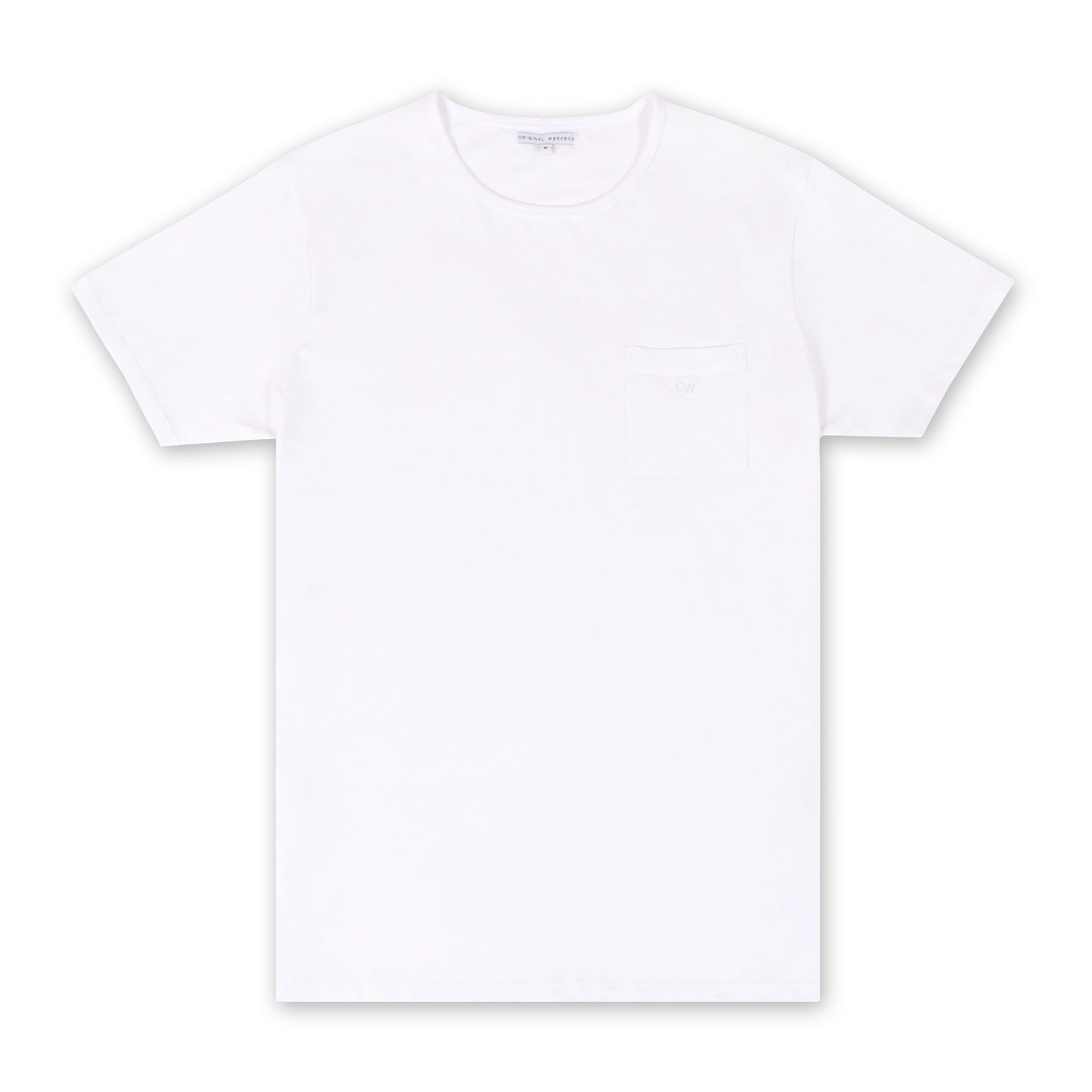 OWTS2101 White Essential Relaxed Pocket T-Shirt