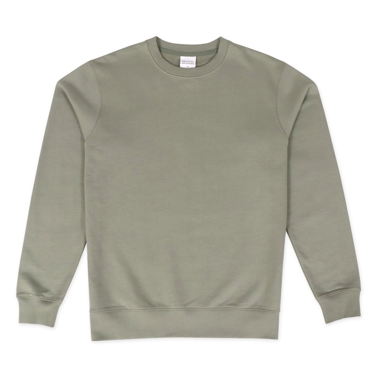 Sage Green Neutral Men's Organic Cotton Sweatshirt 
