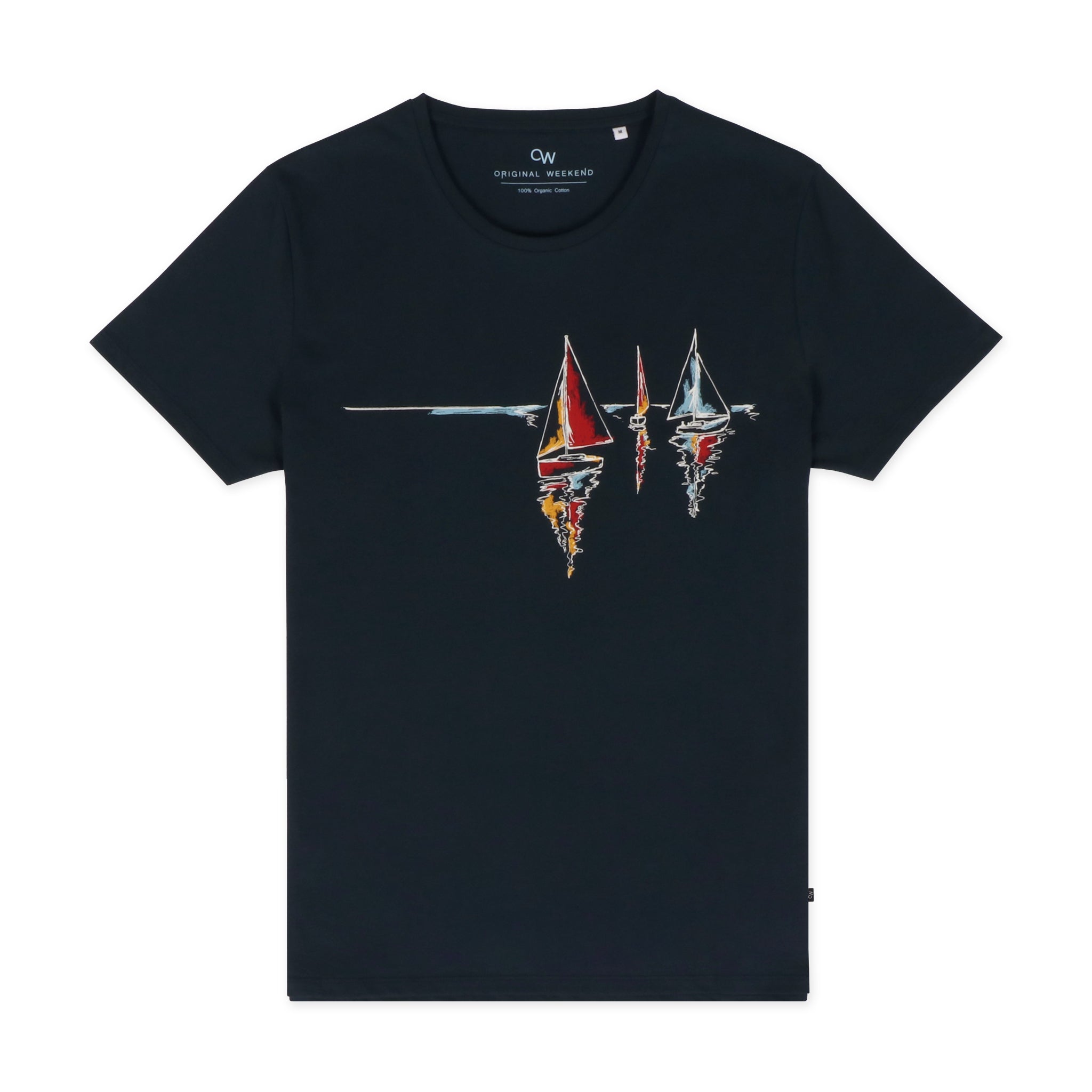 Midnight Sail Print T Shirt